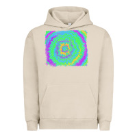 Pigment French Oak tie dye backround Urban Hoodie - RanaPortraitStore