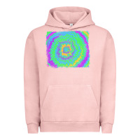 Pigment Salmon tie dye backround Urban Hoodie - RanaPortraitStore