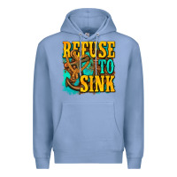 Colony Blue refuse to sink western Premium Hoodie - texasbilliewilder