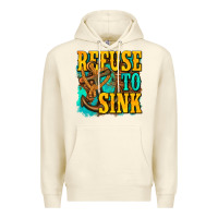 Sandshell refuse to sink western Premium Hoodie - texasbilliewilder