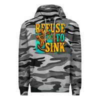 Slate Camo refuse to sink western Premium Hoodie - texasbilliewilder