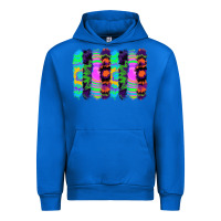 Cobalt tie dye brushstrokes Urban Hoodie - RanaPortraitStore