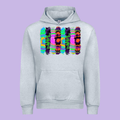 Urban Hoodie tie dye brushstrokes