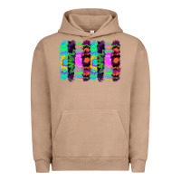 Pigment Burro tie dye brushstrokes Urban Hoodie - RanaPortraitStore