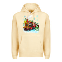 Pina Colada christmas polar express Premium Hoodie - Zillion Design Studio