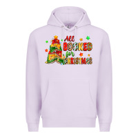 Lilac all booked for christmas Premium Hoodie - Zillion Design Studio
