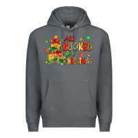 Rock all booked for christmas Premium Hoodie - Zillion Design Studio