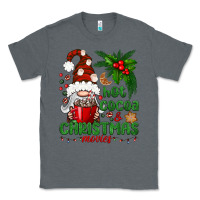 Charcoal Heather Hot Cocoa And Christmas Movie Classic Tee - BundleAndBundleShop