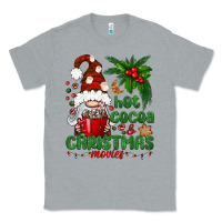 Heather Grey Hot Cocoa And Christmas Movie Classic Tee - BundleAndBundleShop