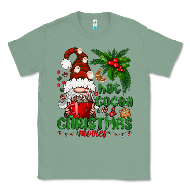 Hot Cocoa And Christmas Movie Classic Tee by BundleAndBundleShop | Teevron