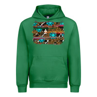 Emerald western background Urban Hoodie - RanaPortraitStore