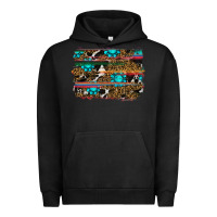 Pigment Black western background Urban Hoodie - RanaPortraitStore