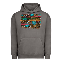 Pigment Tornado western background Urban Hoodie - RanaPortraitStore