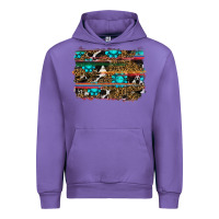 Western Background Urban Hoodie | Teevron