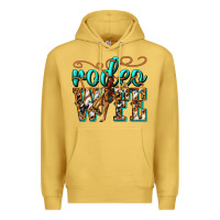 Antique Gold rodeo wife western Premium Hoodie - texasbilliewilder