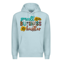 Blue Mist small business hustler Premium Hoodie - texasbilliewilder