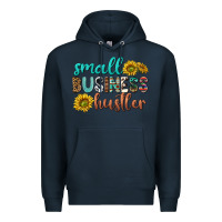 Navy small business hustler Premium Hoodie - texasbilliewilder