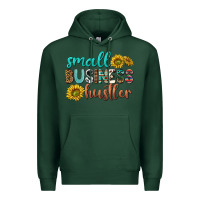 Sports Green small business hustler Premium Hoodie - texasbilliewilder
