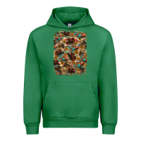 Emerald western  background Urban Hoodie - RanaPortraitStore