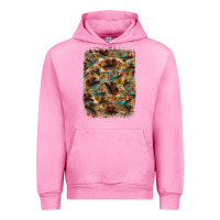 Western  Background Urban Hoodie | Teevron