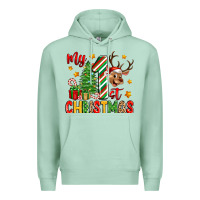Seafoam my first christmas Premium Hoodie - Zillion Design Studio