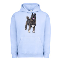 Pigment Grape Ice American akita Urban Hoodie - RanaPortraitStore