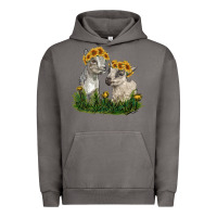 Pigment Tornado baby goats Urban Hoodie - RanaPortraitStore