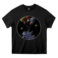 Black Space Travel Heavy Core Tee - Bettercallsaul