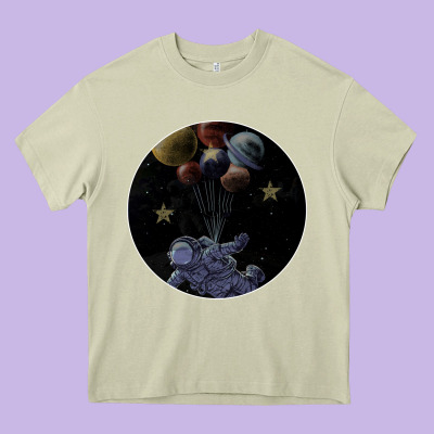 Space Travel Heavy Core Tee Designed By Bettercallsaul