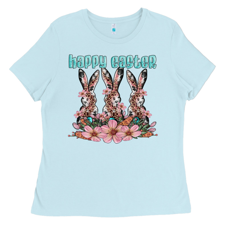 Happy Easter Bunny Ladies Tee by Artiststas | Teevron