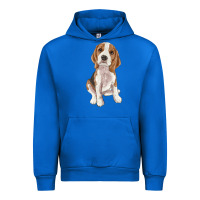 Cobalt beagle Urban Hoodie - RanaPortraitStore