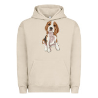 Pigment French Oak beagle Urban Hoodie - RanaPortraitStore