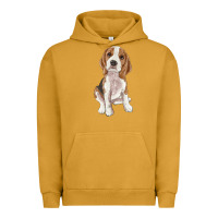 Pigment Peanut Butter beagle Urban Hoodie - RanaPortraitStore