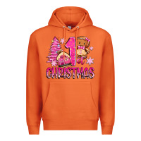 Carrot 1st christmas gingerbread girl Premium Hoodie - Zillion Design Studio