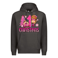 Smoke 1st christmas gingerbread girl Premium Hoodie - Zillion Design Studio