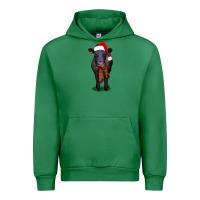 Emerald black angus Urban Hoodie - RanaPortraitStore