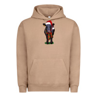 Pigment Burro black angus Urban Hoodie - RanaPortraitStore