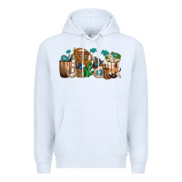 White western coffee cups Premium Hoodie - texasbilliewilder