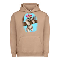 Pigment Burro baby sloth Urban Hoodie - RanaPortraitStore