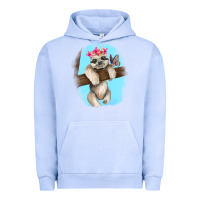 Pigment Grape Ice baby sloth Urban Hoodie - RanaPortraitStore