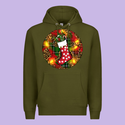 Premium Hoodie Santa Stocking Christmas