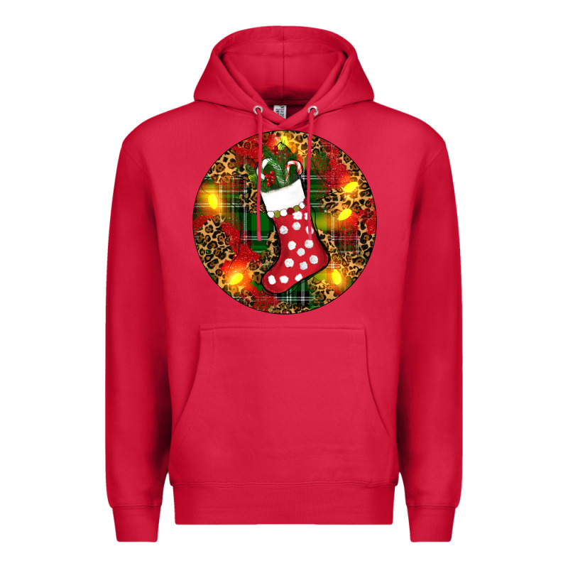 Santa Stocking Christmas Premium Hoodie by RanaPortraitStore | Teevron