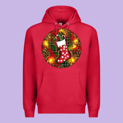 Premium Hoodie Santa Stocking Christmas