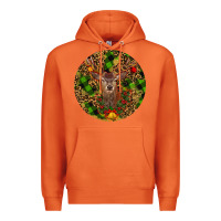 Carrot Christmas Reindeer Premium Hoodie - RanaPortraitStore
