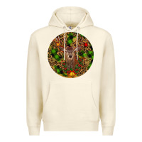 Sandshell Christmas Reindeer Premium Hoodie - RanaPortraitStore