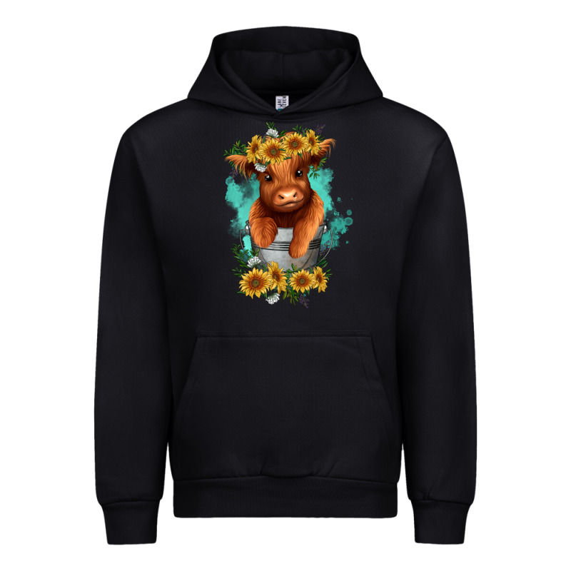 Baby Cow In A Bucket Urban Hoodie by RanaPortraitStore | Teevron