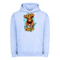 Pigment Grape Ice baby cow in a bucket Urban Hoodie - RanaPortraitStore