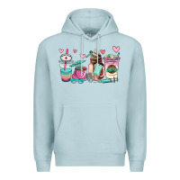 Blue Mist nurse  coffee cup Premium Hoodie - AdoDesignShop
