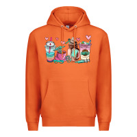 Carrot nurse  coffee cup Premium Hoodie - AdoDesignShop