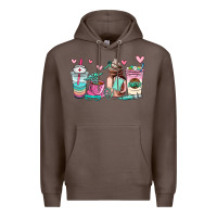 Coffee nurse  coffee cup Premium Hoodie - AdoDesignShop